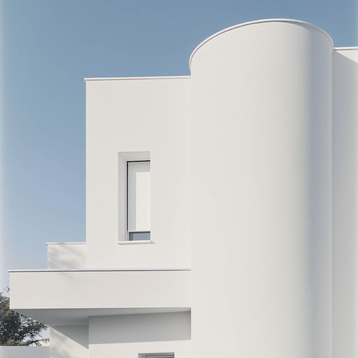Modern White Architecture